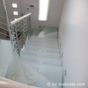 Kundenfoto redline Treppe nika glass
